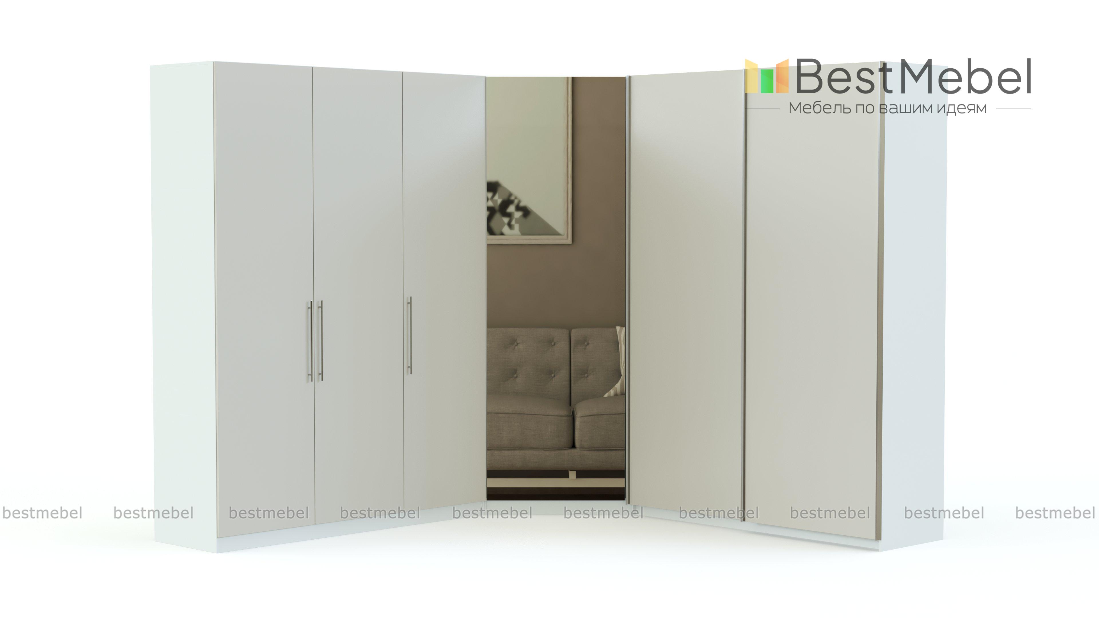 Шкаф-купе Глянец-21 BMS - Фото