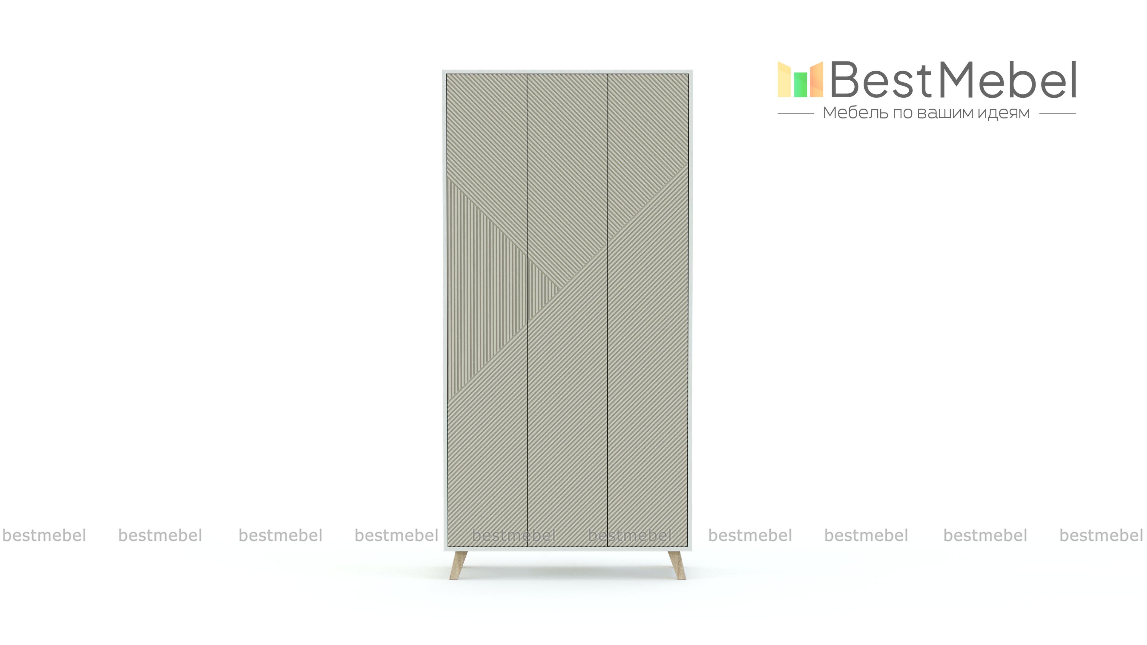 Шкаф распашной Дастин 18 BMS - Фото