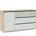 Комод с дверкой и тремя ящиками Мальта BMS - Фото 3