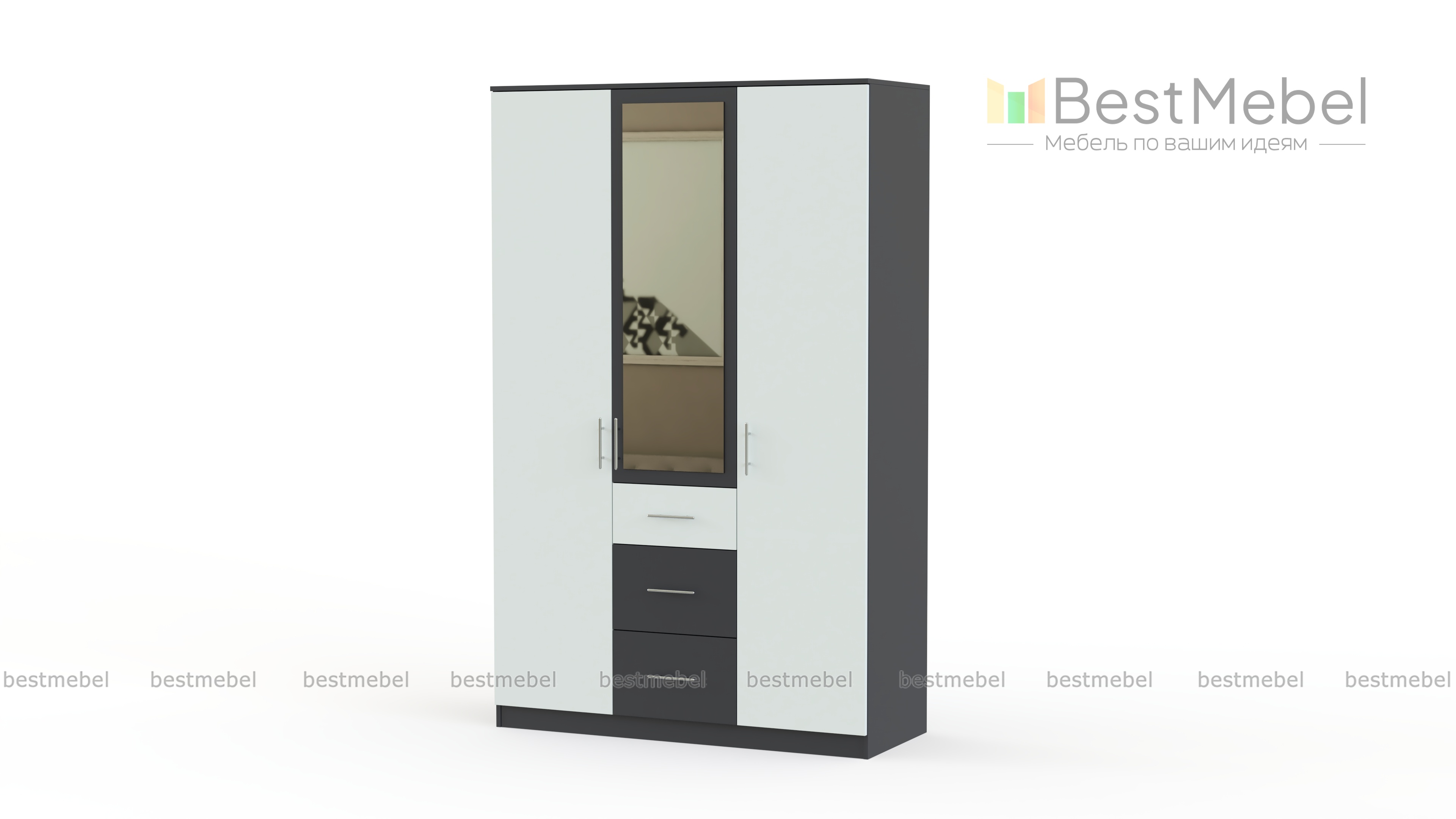 Шкаф распашной Престиж 3.3 BMS