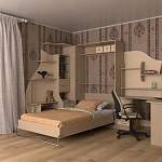 Шкаф-кровать трансформер Перу 25 BMS - Фото 1