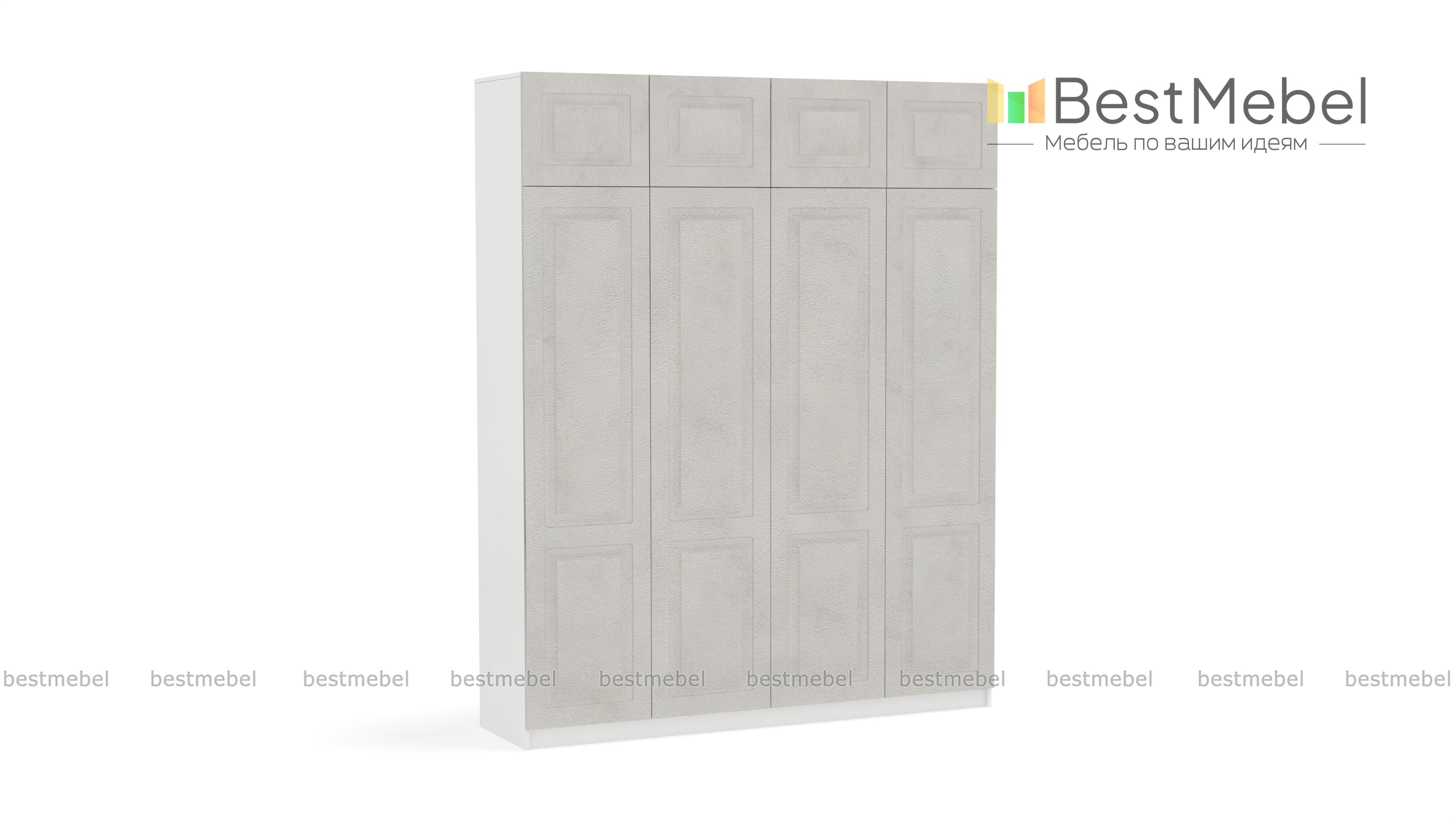 Шкаф распашной Руан 10 BMS - Фото