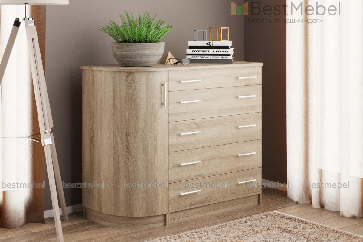 Комод радиусный Этюд 13 BMS - Фото