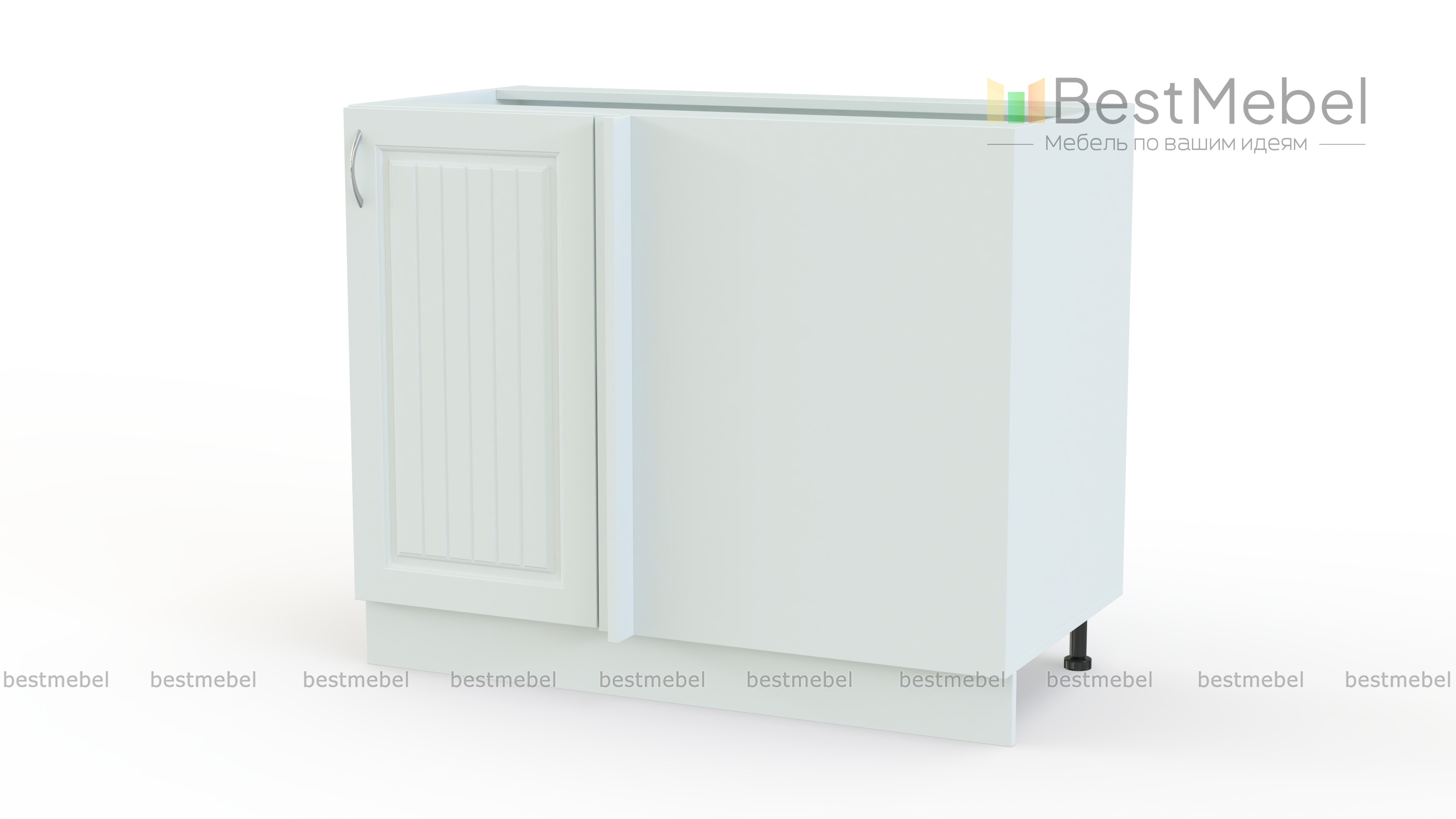 Тумба напольная угловая Николь BMS