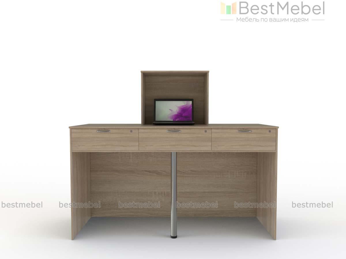 Ресепшен с тремя ящиками Марта BMS - Фото