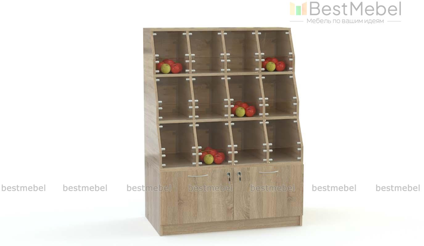 Торговый стеллаж Жасмин 4 BMS - Фото