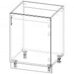 Схема сборки Шкаф напольный под мойку Тоскана BMS