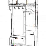 Схема сборки Прихожая Веа 09 BMS