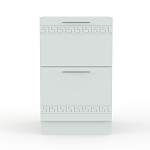 Тумба напольная 2 ящика Греция BMS - Фото 2