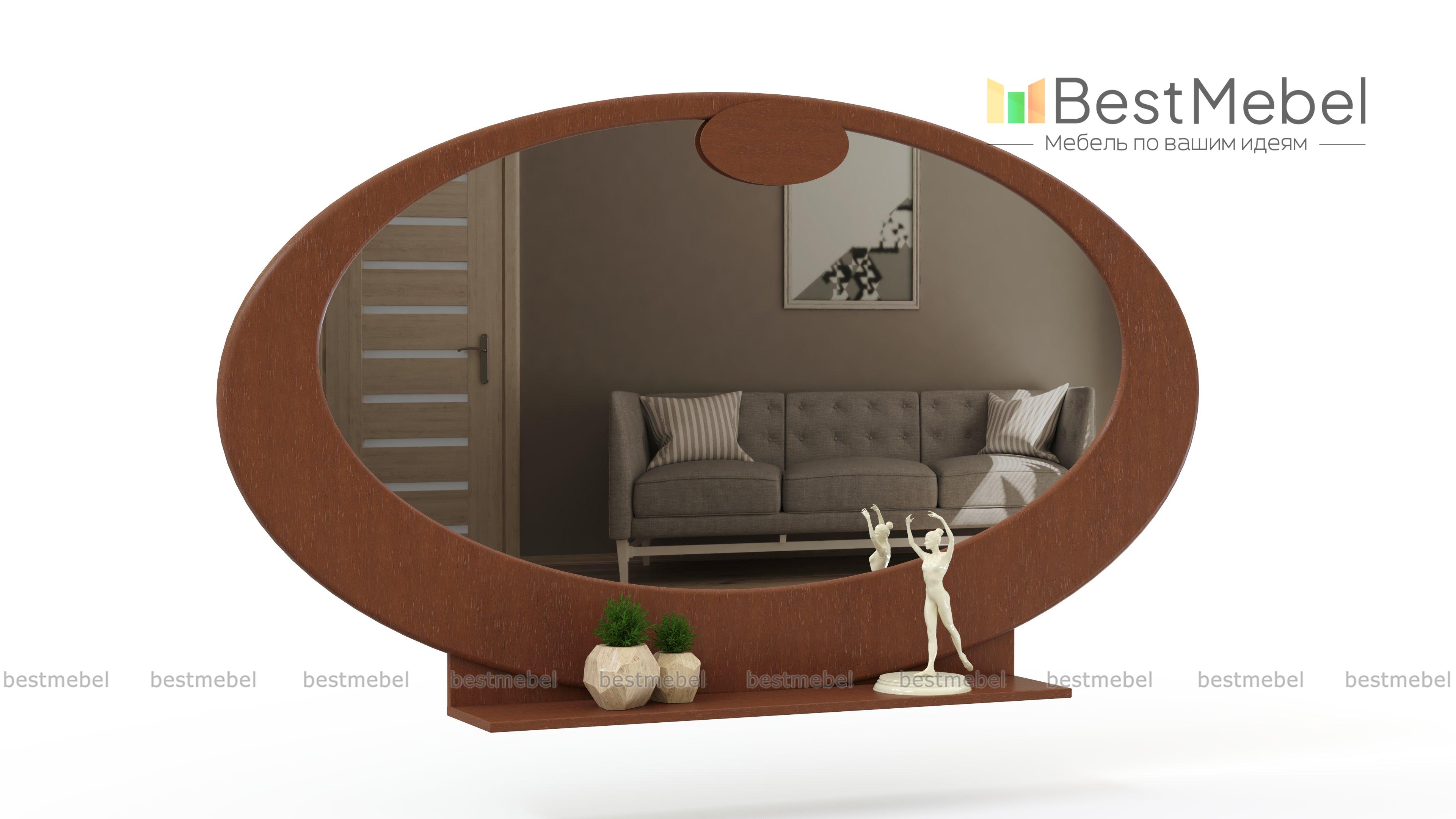 Зеркало навесное Василиса BMS - Фото