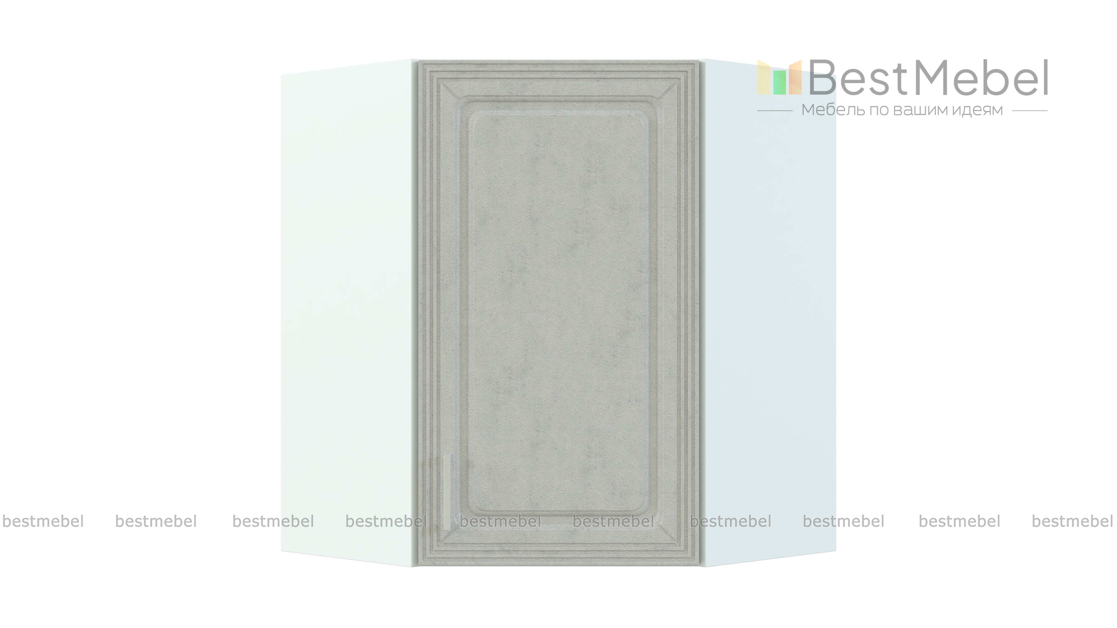 Шкаф навесной угловой Ника BMS