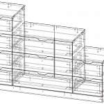 Схема сборки Комод Нордли Nordli 20