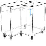 Схема сборки Тумба угловая Клайд BMS