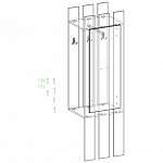 Схема сборки Вешалка Веста 2 BMS