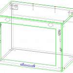 Схема сборки Антресоль однодверная Вита BMS