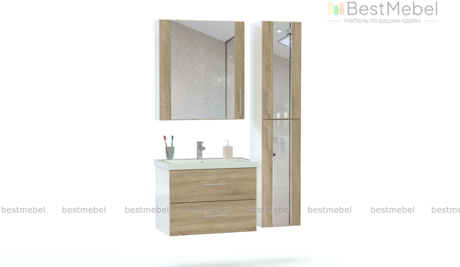 Мебель для ванной Шелти 3 BMS - Фото