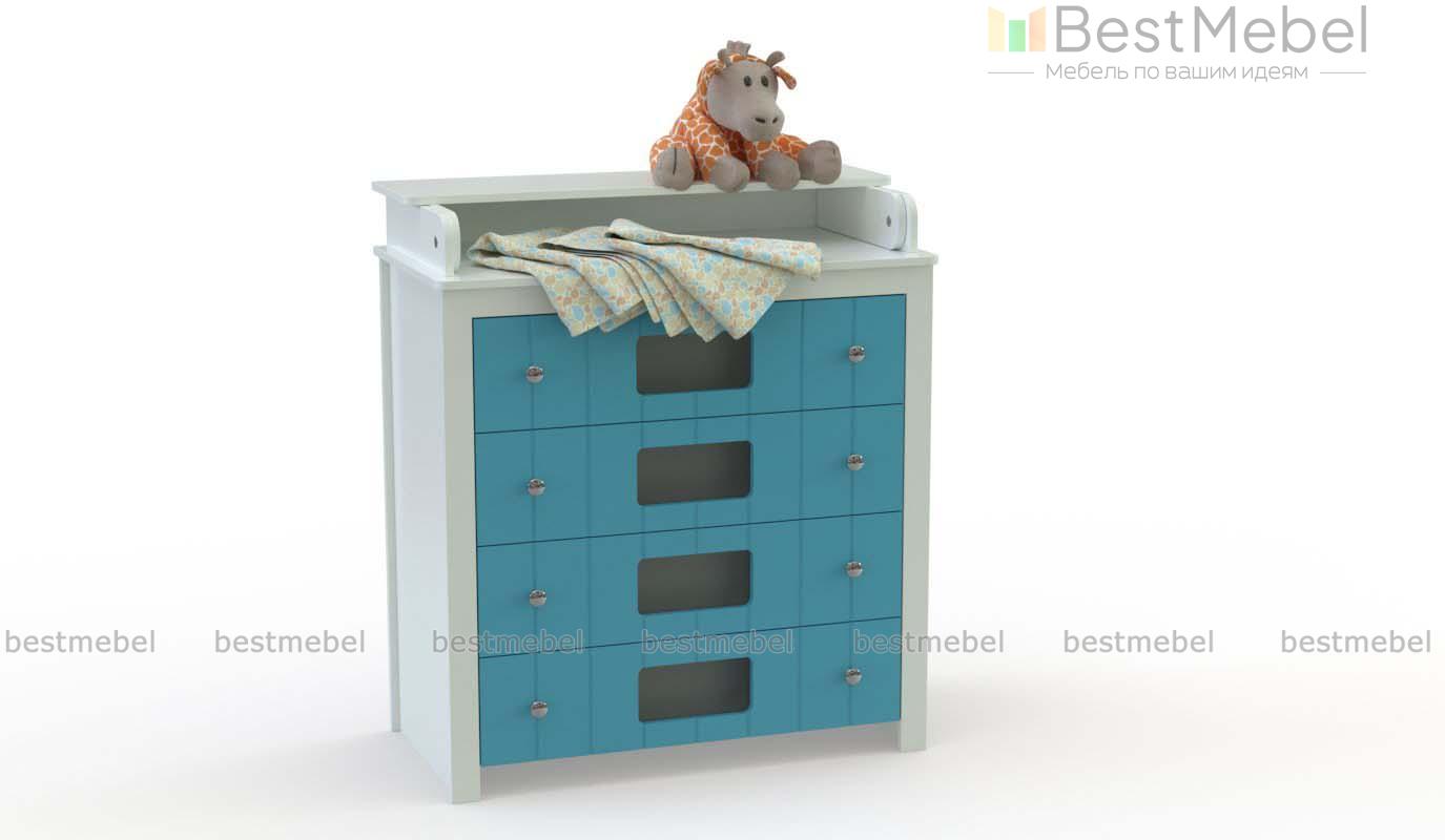 Пеленальный комод Веста Деко 1 BMS - Фото