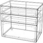 Схема сборки Комод Смостад Платса Smastad Platsa 8