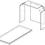 Схема сборки Тумба с раскладушкой Катя BMS