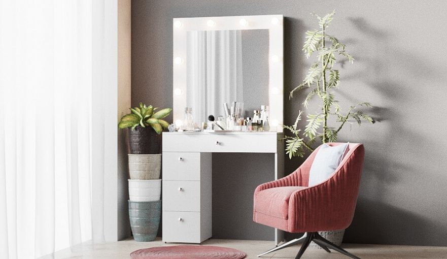 Туалетный столик Гласс 5 BMS - Фото