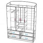 Схема сборки Шкаф Тиса ШДУ-3 BMS