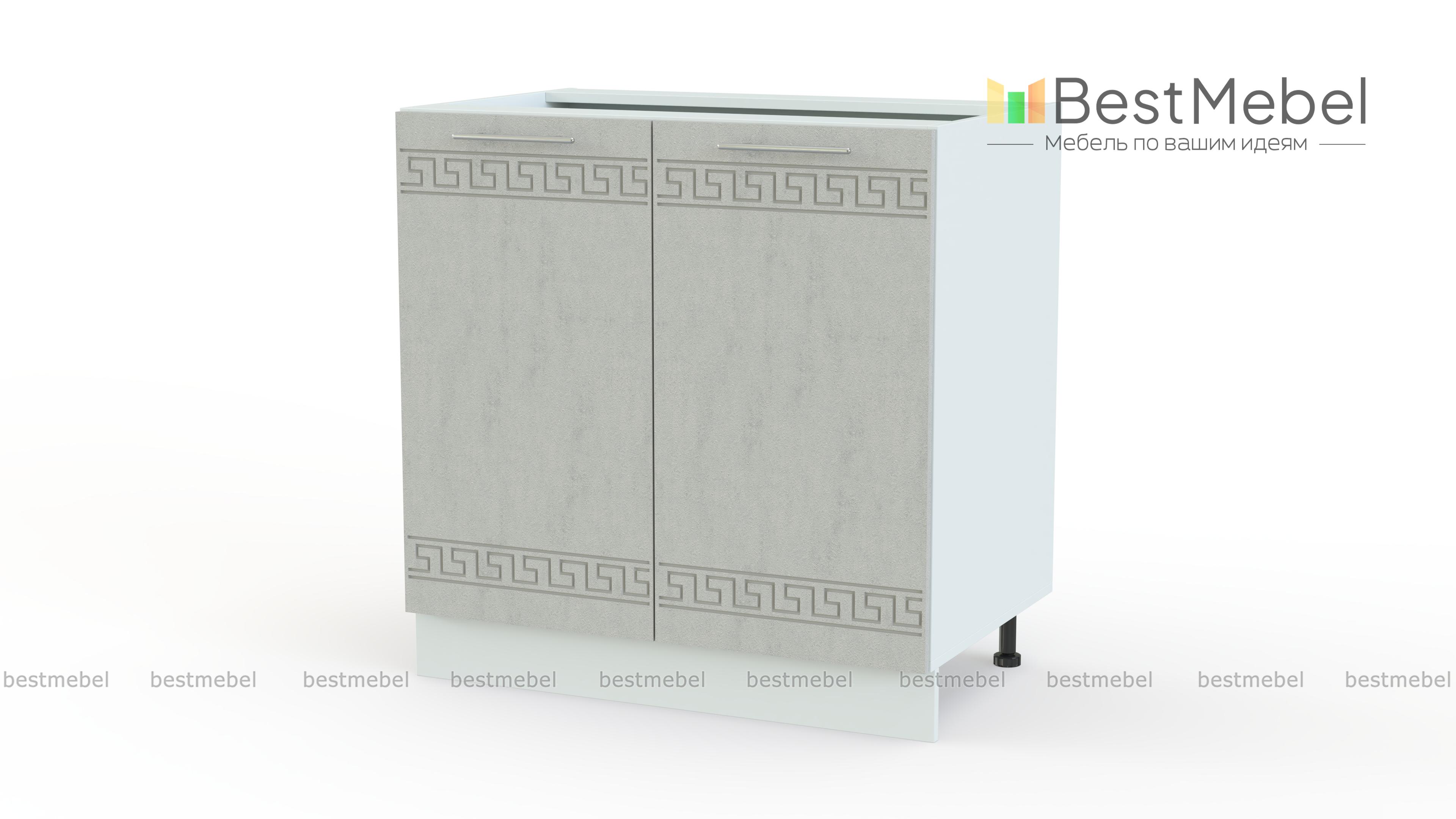 Тумба напольная 2 двери Греция BMS - Фото