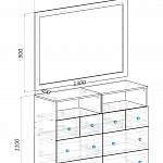 Схема сборки Комод Сельма 16 BMS