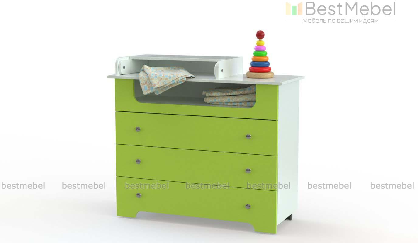 Пеленальный комод Антик Нео 1 BMS - Фото