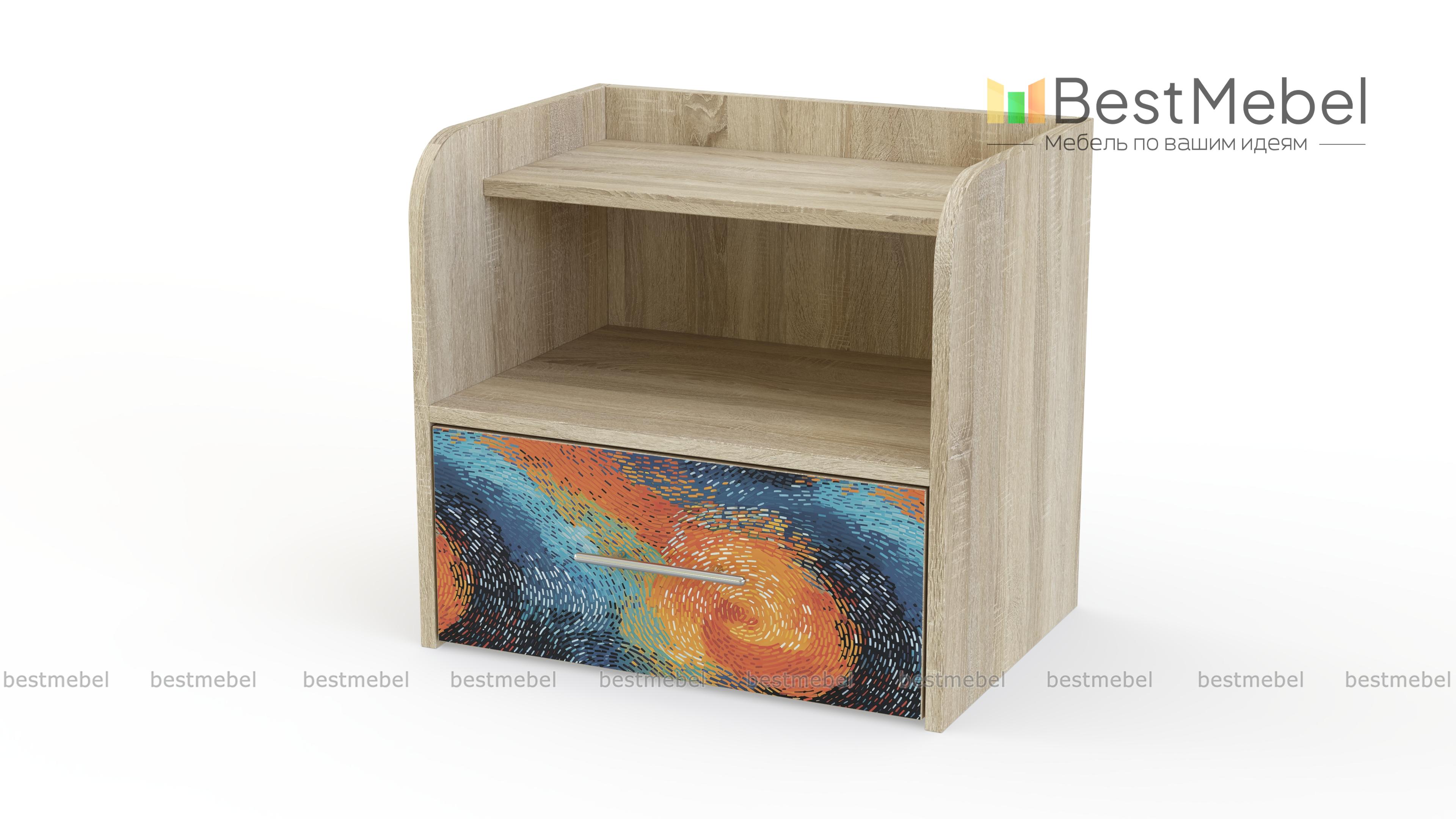 Тумба прикроватная Berlin 56  BMS - Фото