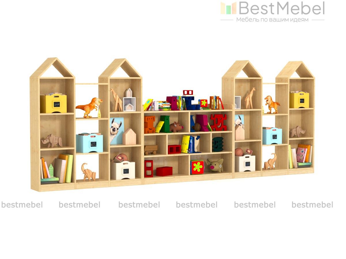 Стеллаж Домик 10 BMS - Фото