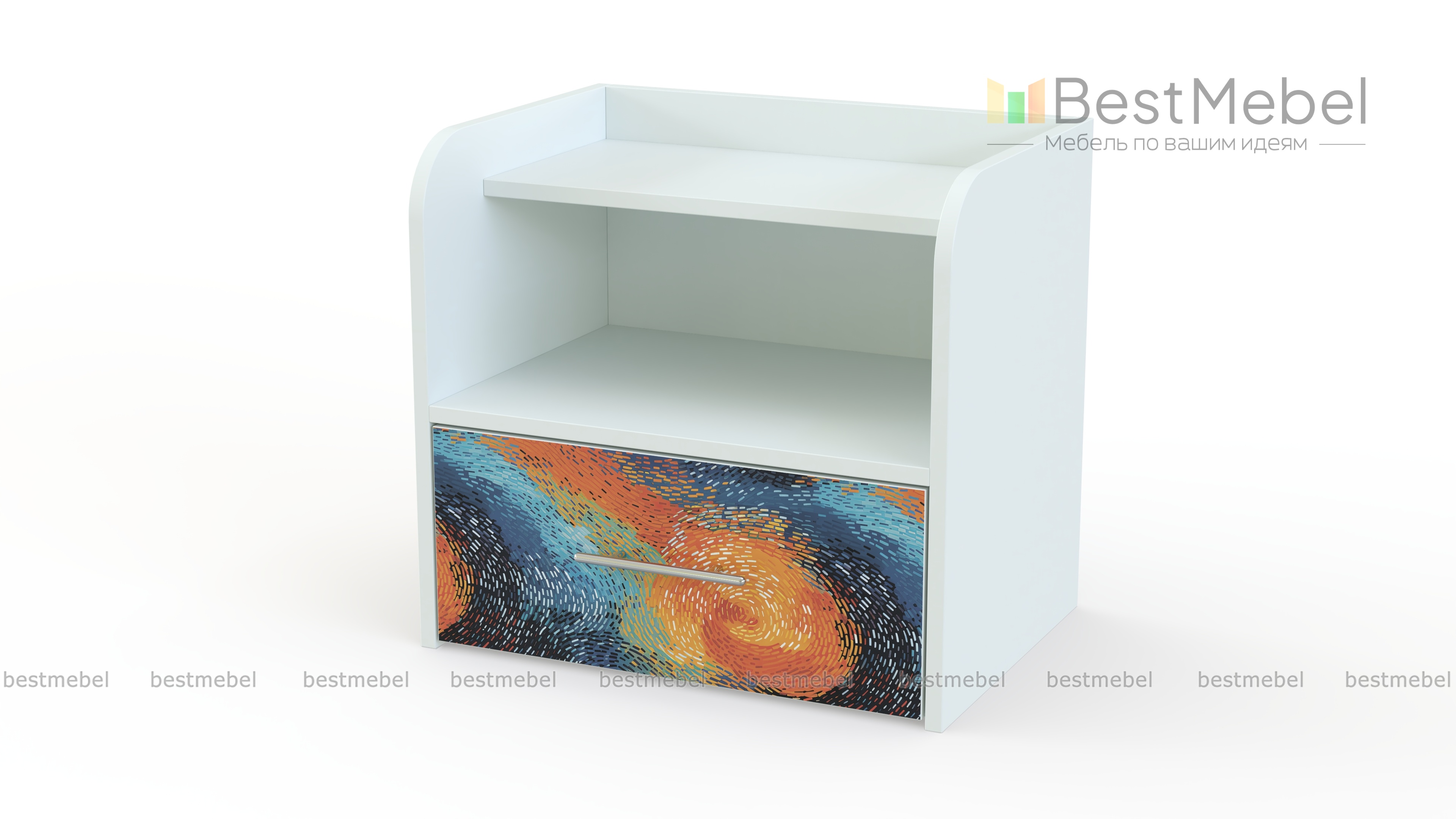 Тумба прикроватная Berlin 56  BMS