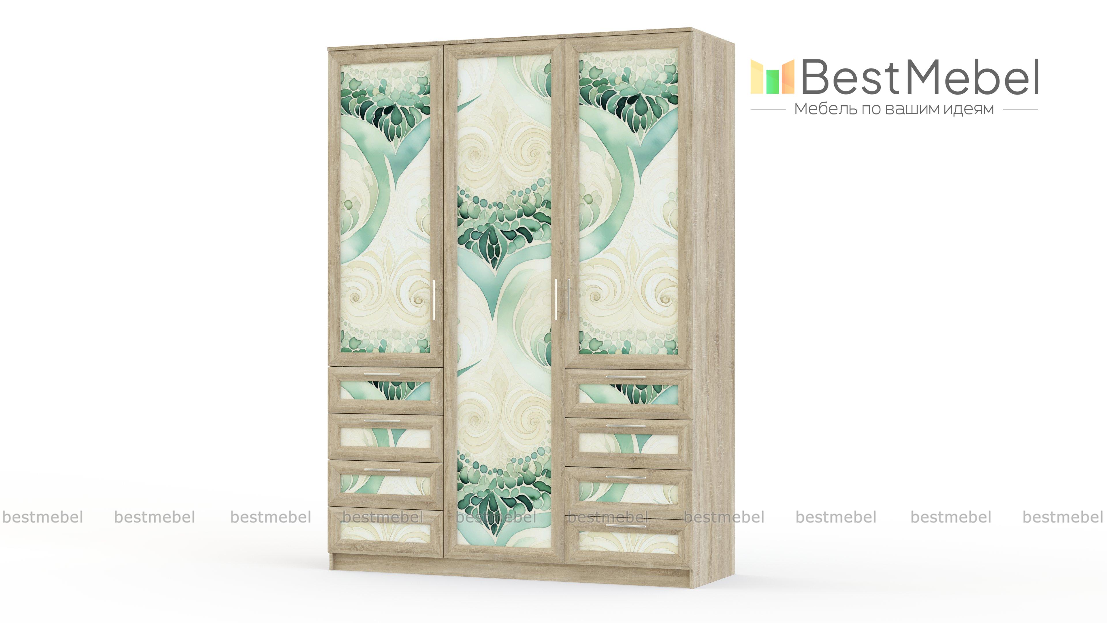 Шкаф Комфорт Люкс 3-7 BMS - Фото