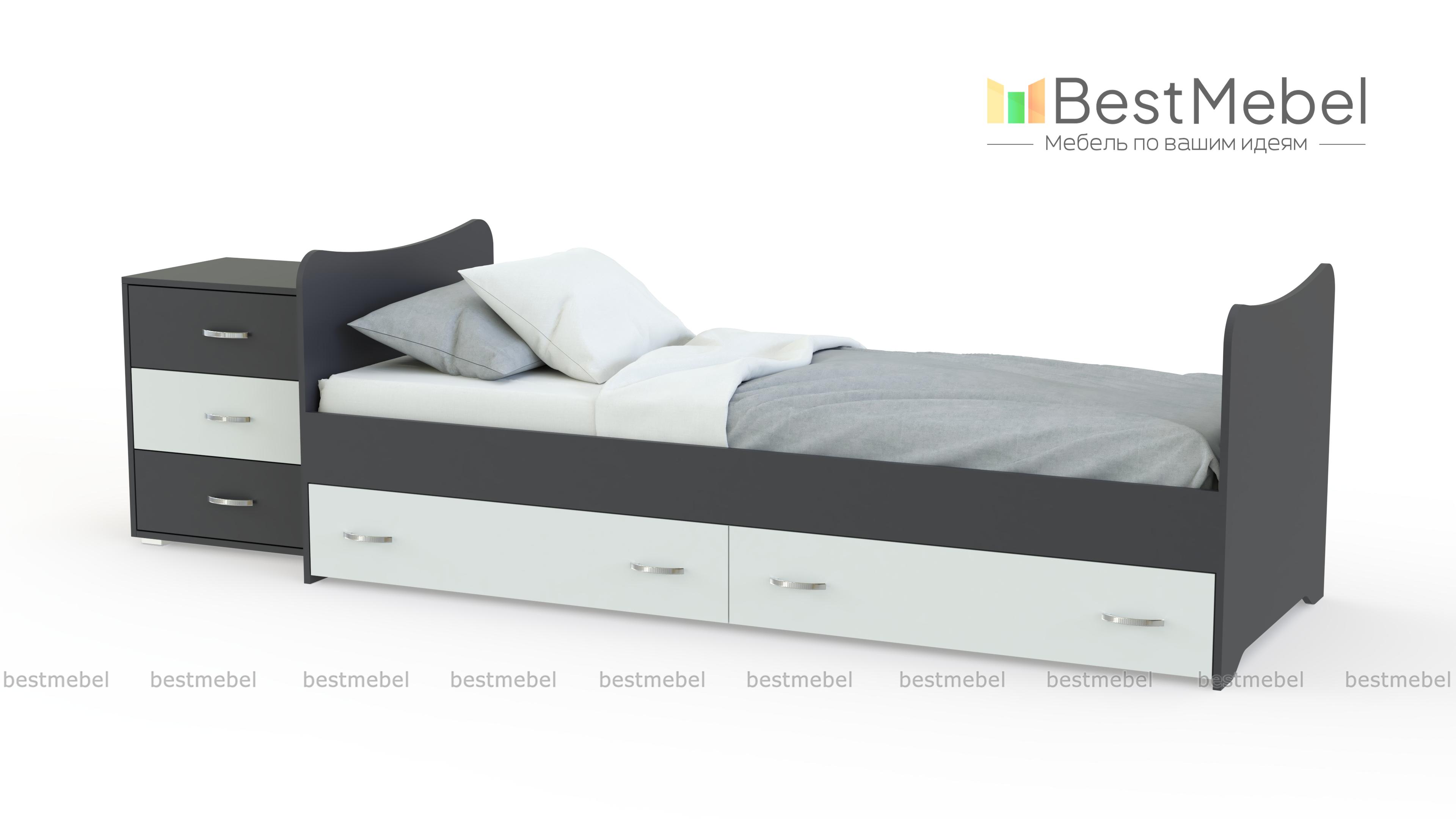 Детская кровать Afina BMS - Фото