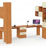 Письменный угловой стол для двоих Роки 16 BMS - Фото 3