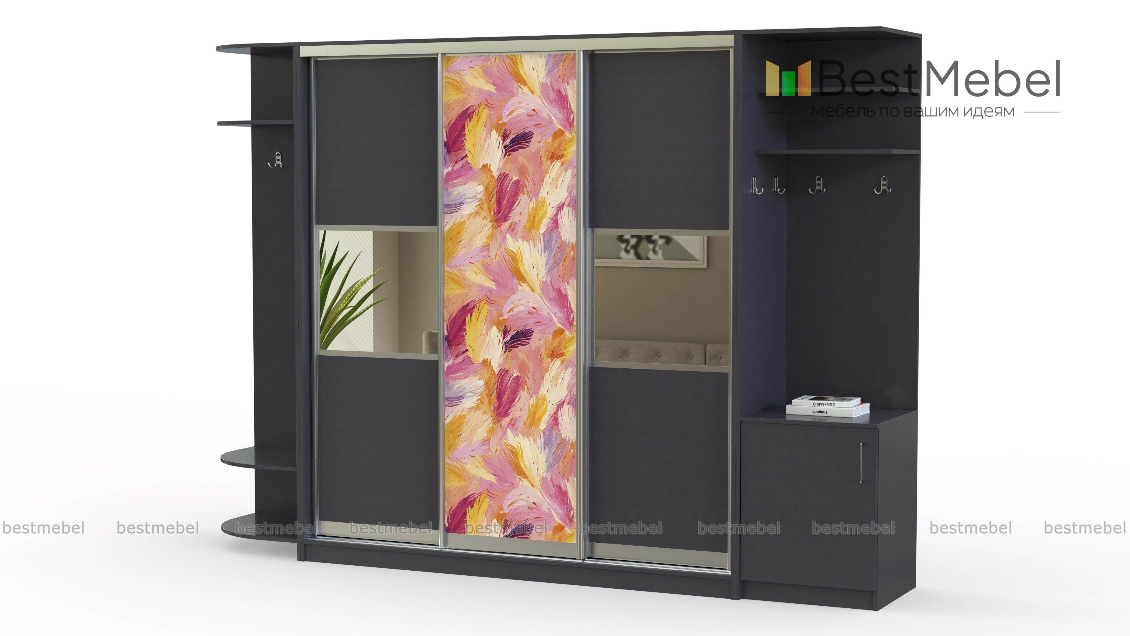 Шкаф-купе Розы 40 BMS - Фото