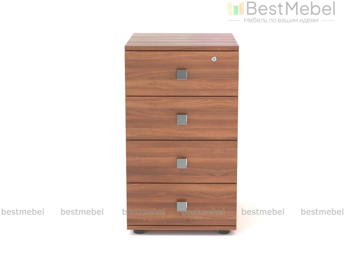 Тумба приставная с замком S-222 BMS - Фото