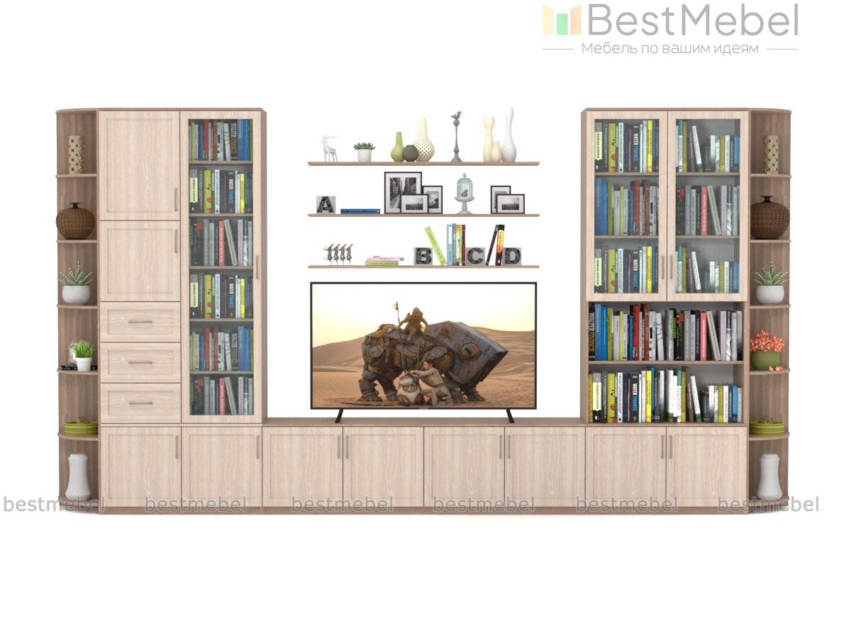 Стенка в гостиную Лайза 2 BMS - Фото