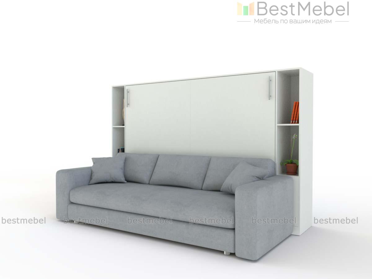 Шкаф-кровать с диваном Пальм 1 BMS - Фото