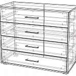 Схема сборки Комод Джулия 97.18 BMS