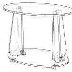 Схема сборки Журнальный стол Novel BMS