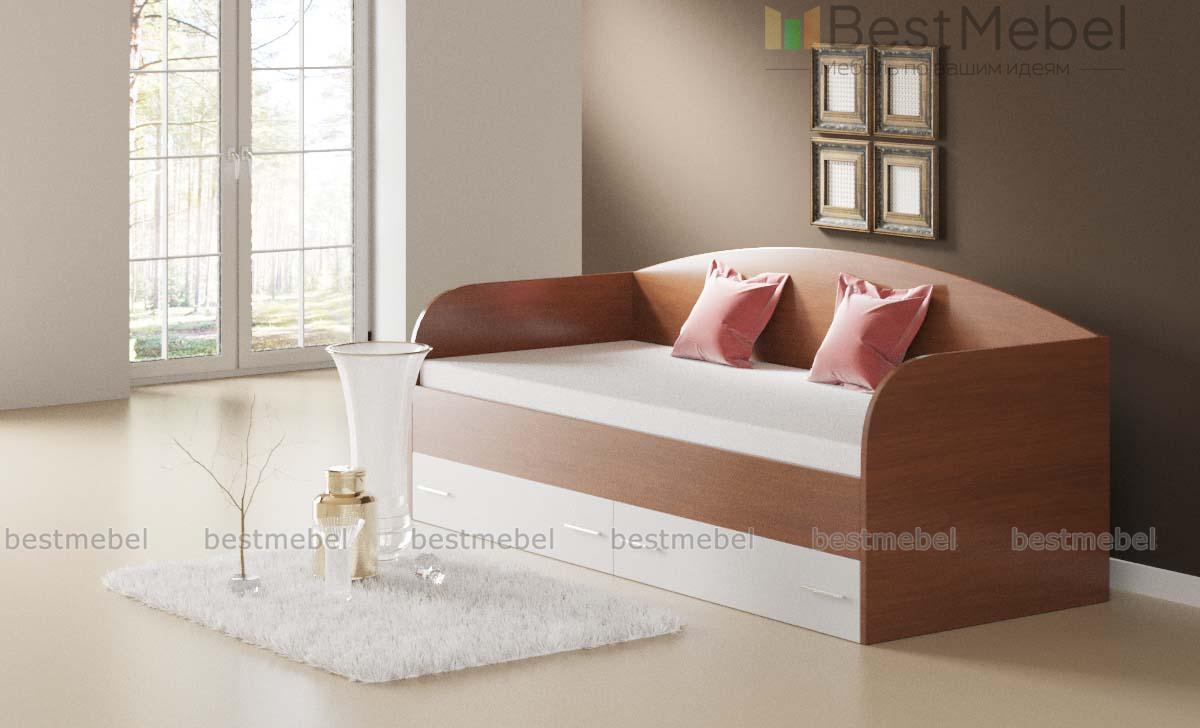 Кровать с ящиками КР-55 BMS - Фото