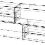 Схема сборки Комод черный Goya BMS