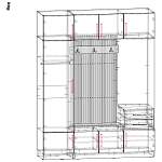 Схема сборки Прихожая Дуо 21 BMS