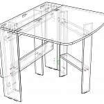 Схема сборки Кухонный стол С6 BMS