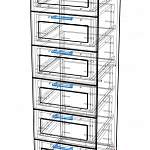 Схема сборки Комод ВЛК-17 BMS