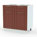 Шкаф нижний 2 двери 2 ящика Палермо BMS - Фото 7