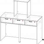 Схема сборки Ресепшен с тремя ящиками Марта BMS