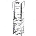 Схема сборки Шкаф-пенал в ванную Дублин 5 BMS