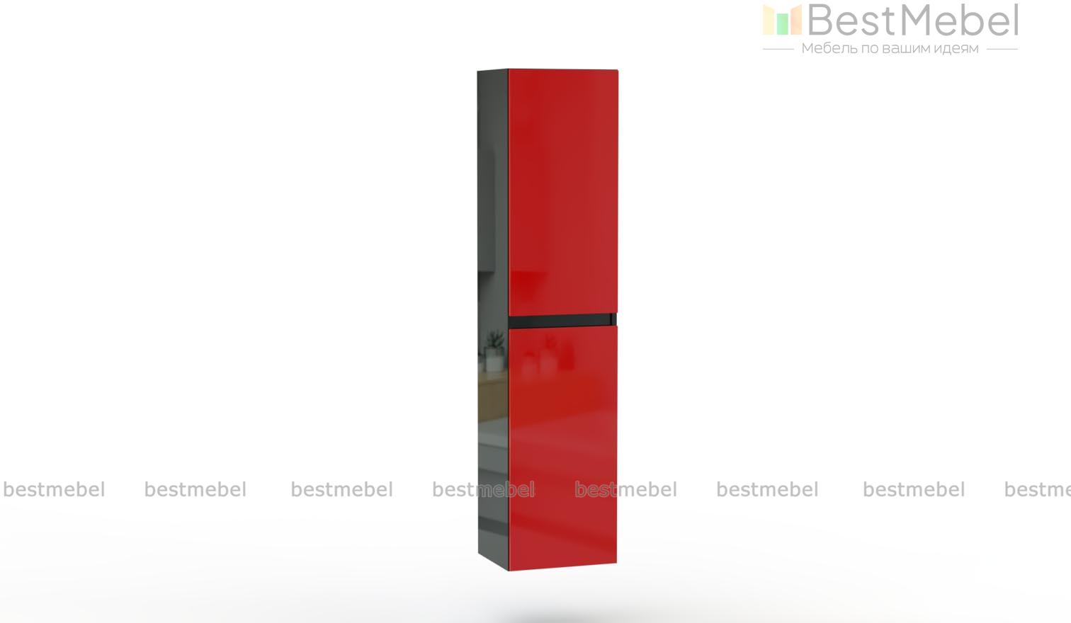 Шкаф подвесной в ванную Флора 10 BMS - Фото