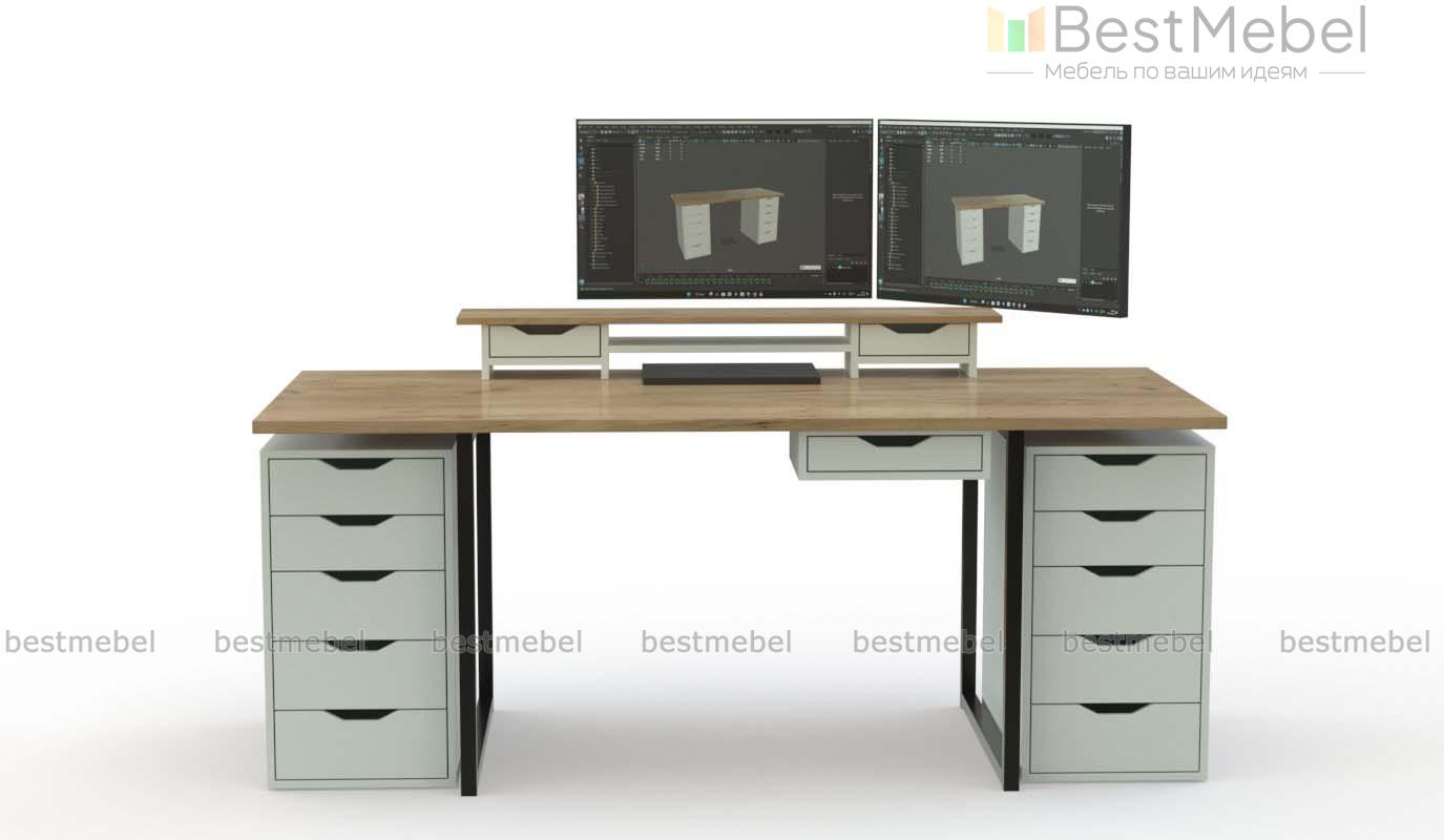 Стол компьютерный Эста 10 BMS - Фото